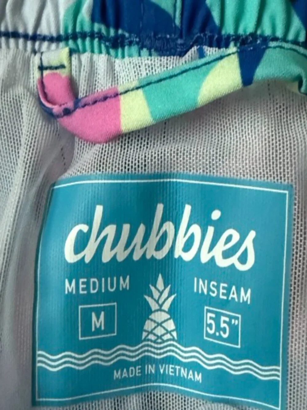 Chubbies Mens M 5.5